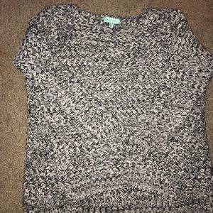 Love Culture Black and Grey Sweater (New w/ Tags)