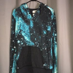 Galaxy on the byas sweater