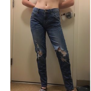 Ripped jeans from Mossimo