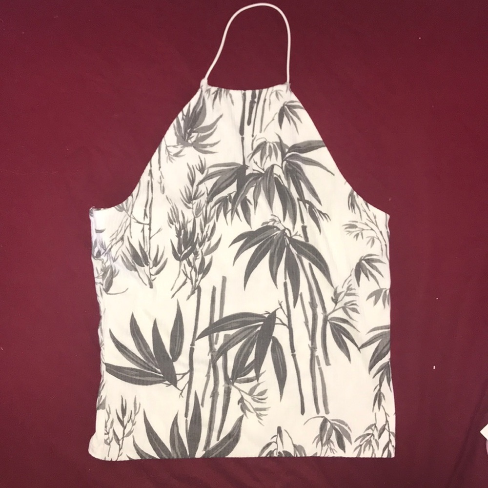white halter top