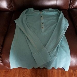 Patagonia thermal shirt size M light green
