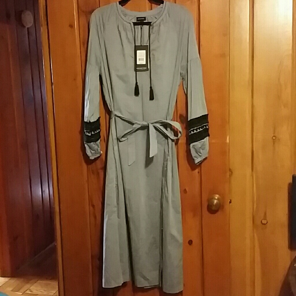 NWT Chambray Maxi dress