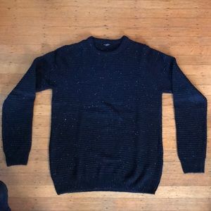 Navy blue with light blue specks sweater