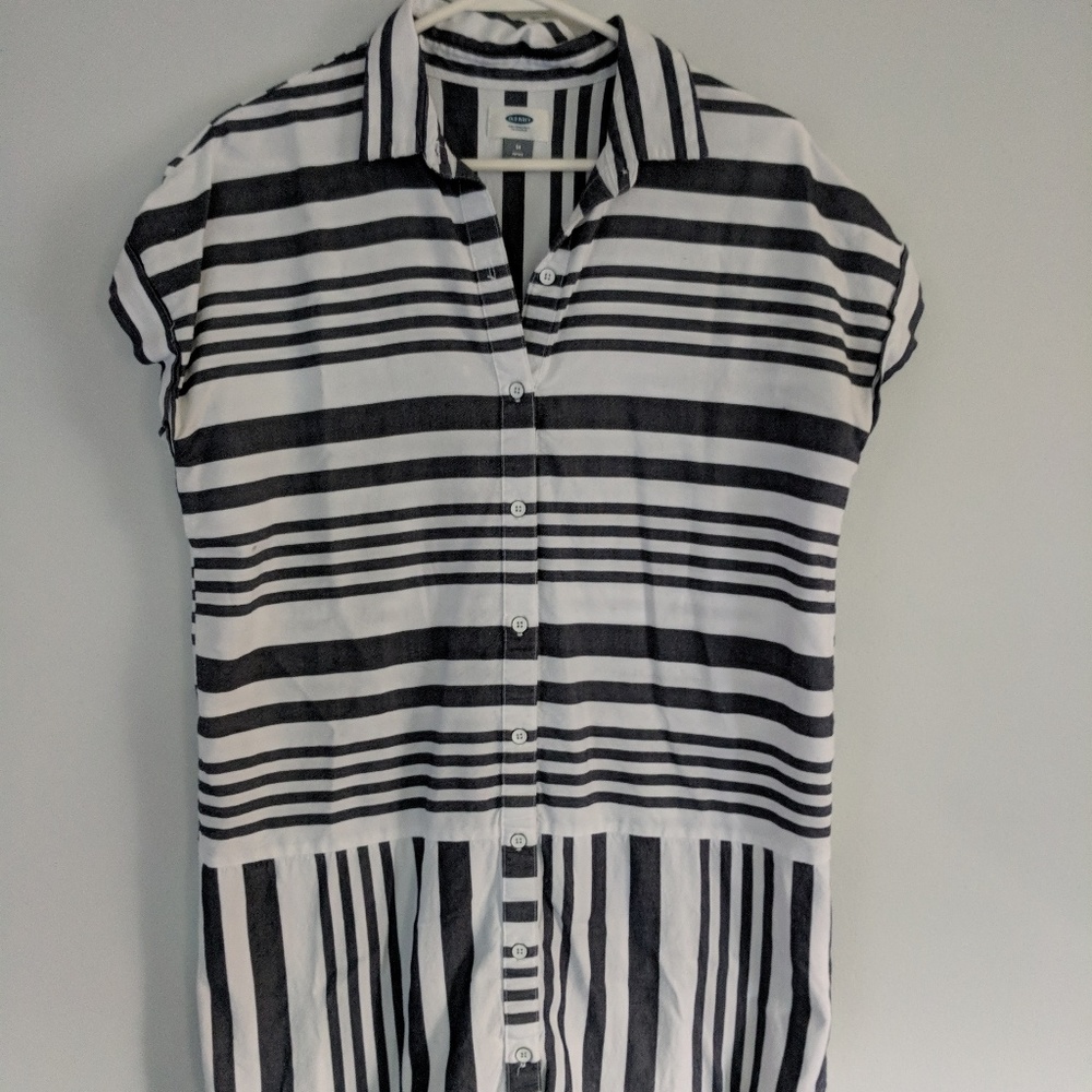 Old Navy tunic striped dress