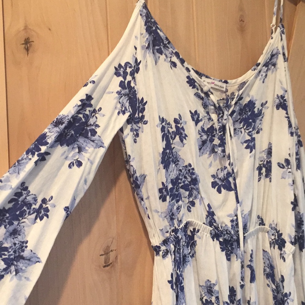 Adorable Off the Shoulder Floral Dress