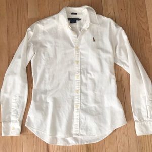 Ralph Lauren white button down