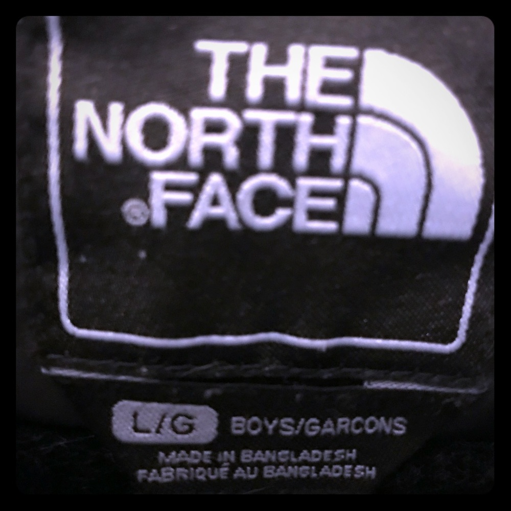 North face jacket black