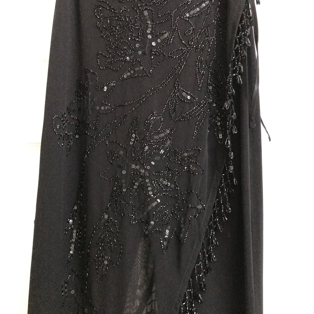 Cache Pants w/ Embellished Wrap