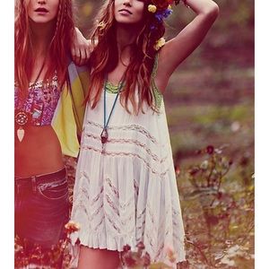 ✨NWT✨ Free People Voile & Lace Trapeze slip dress