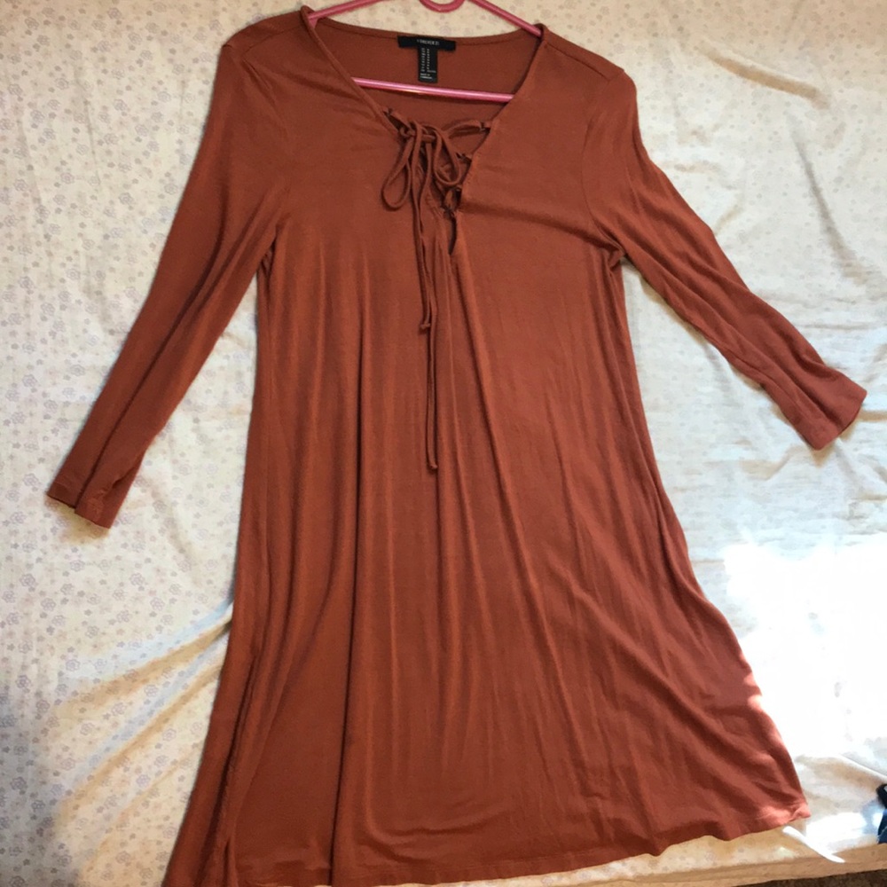 Orange Dress from Forever 21