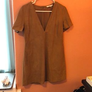 A Lush suede dress