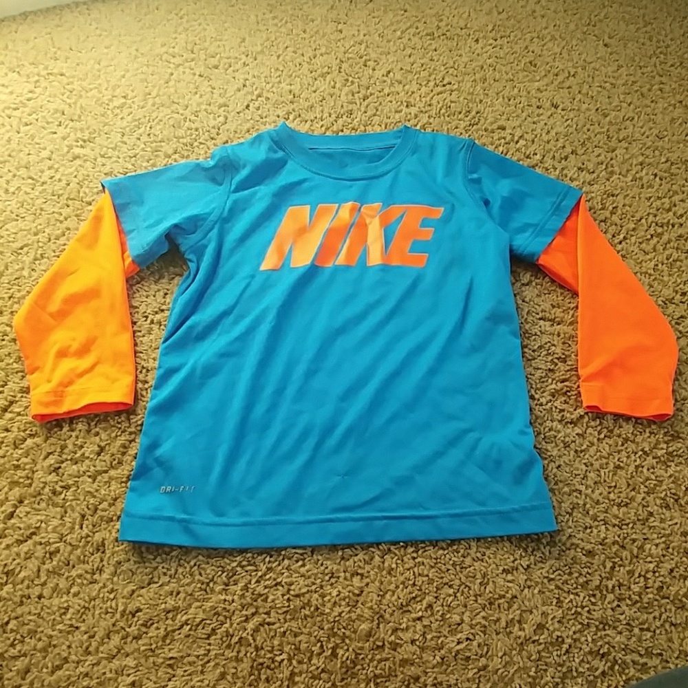 Boys Nike Dry Fit Long Tee