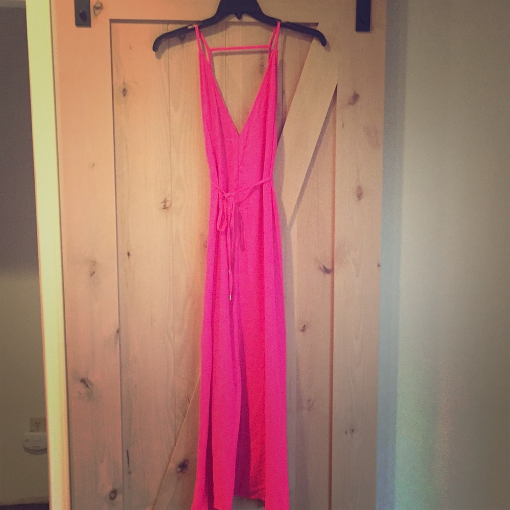 Dreamy Pink Maxi Dress