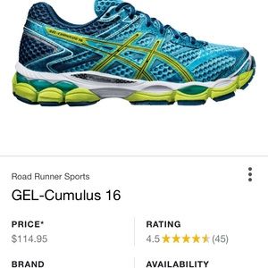 Women's asics size 6.5