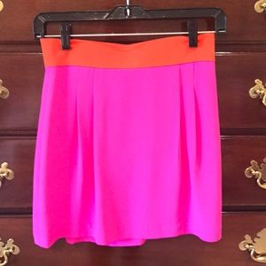 Naven hot pink mini skirt, size 2