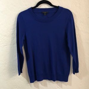 Blue Tippi sweater by J. Crew