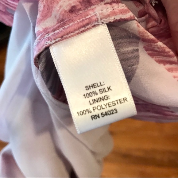 Banana Republic Silk Ruffle Blouse Shell Small S - Picture 5 of 5