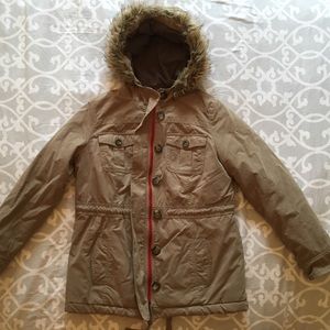 Old Navy Fleece Lined Hooded Parka S