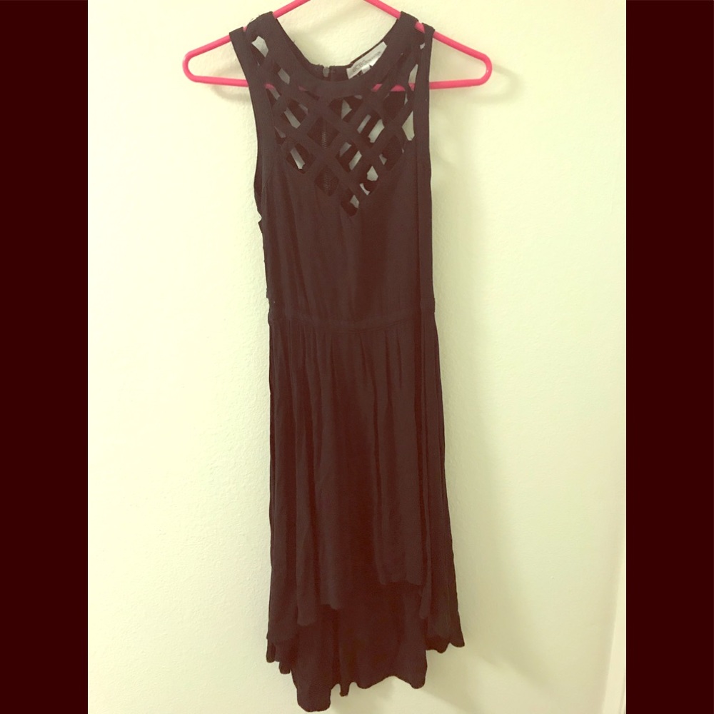 BCBG Forever 21 Black high low dress Size S