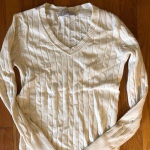 Loft cream sweater