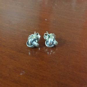 James Avery Woven Knot Earrings