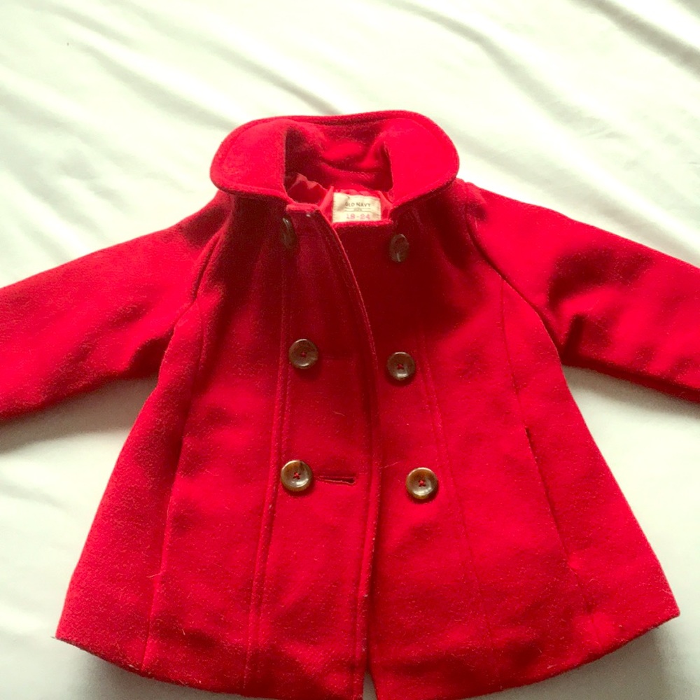 Red Peacoat