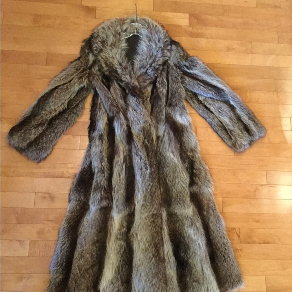 Gorgeous full length fur coat
