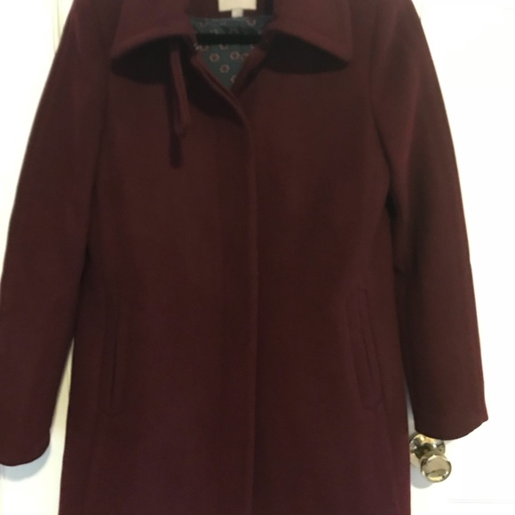 Ann Taylor Loft Mid-Length Wool Coat-Small, NWOT - Picture 2 of 10