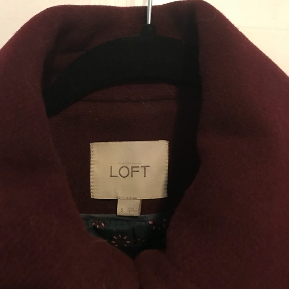 Ann Taylor Loft Mid-Length Wool Coat-Small, NWOT - Picture 5 of 10