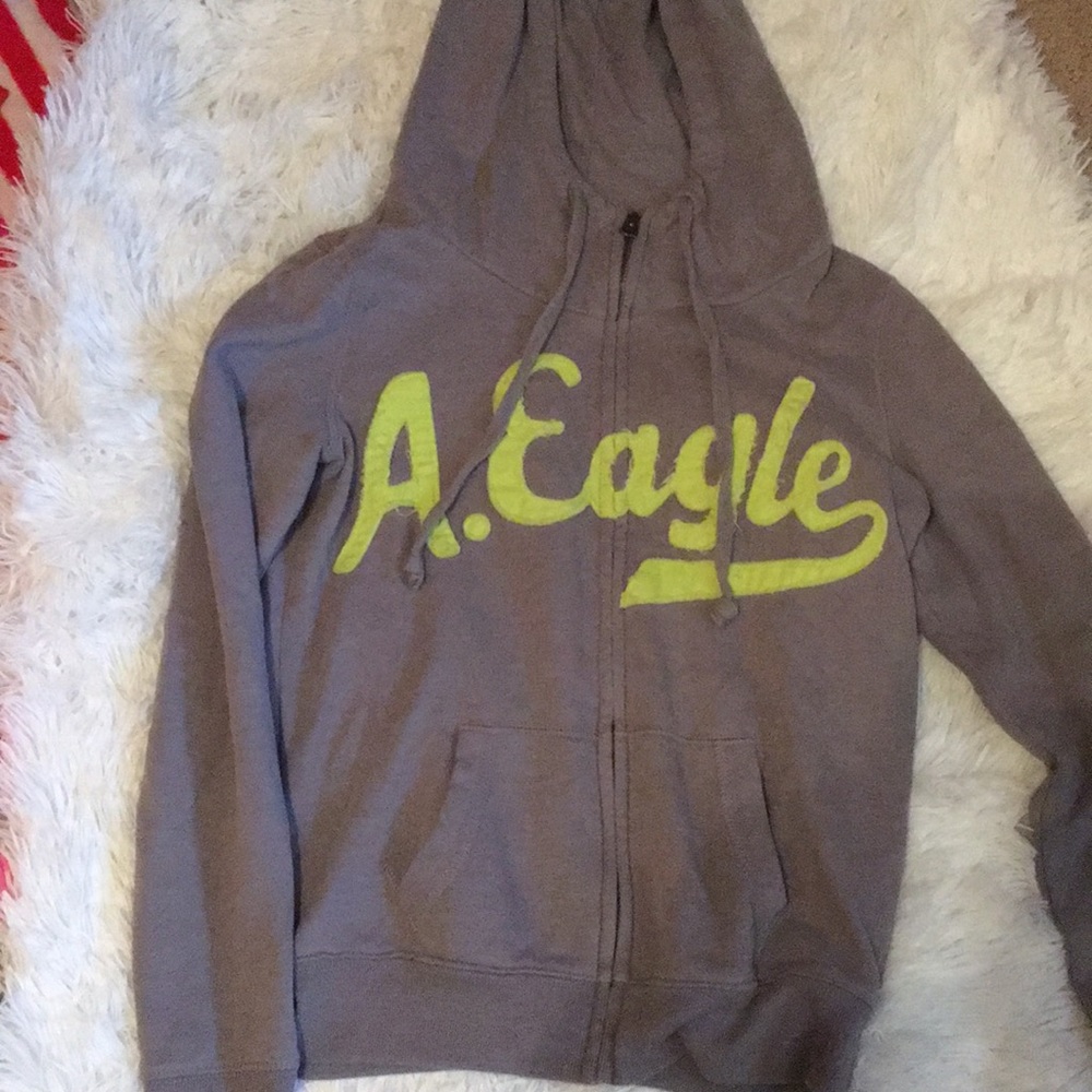 American eagle zip up sweatshirt