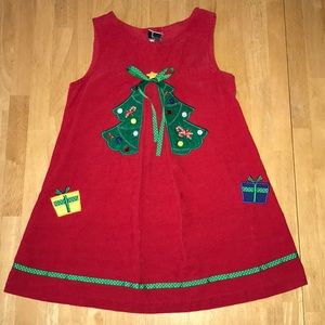 Girls rare editions Christmas dress