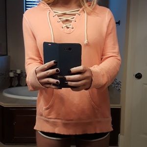 Coral AEO Hoodie