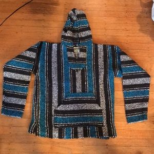 Vintage Baja Hoodie (drug rug)