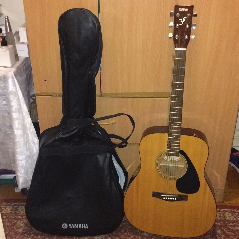 Yamaha Guitar and Guitar Case