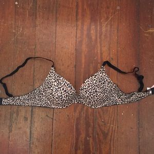 PINK Victoria's Secret Intimates & Sleepwear - Victoria’s Secret pink push up bra cheetah PINK Victoria's Secret Intimates & Sleepwear - Victoria’s Secret pink push up bra cheetah