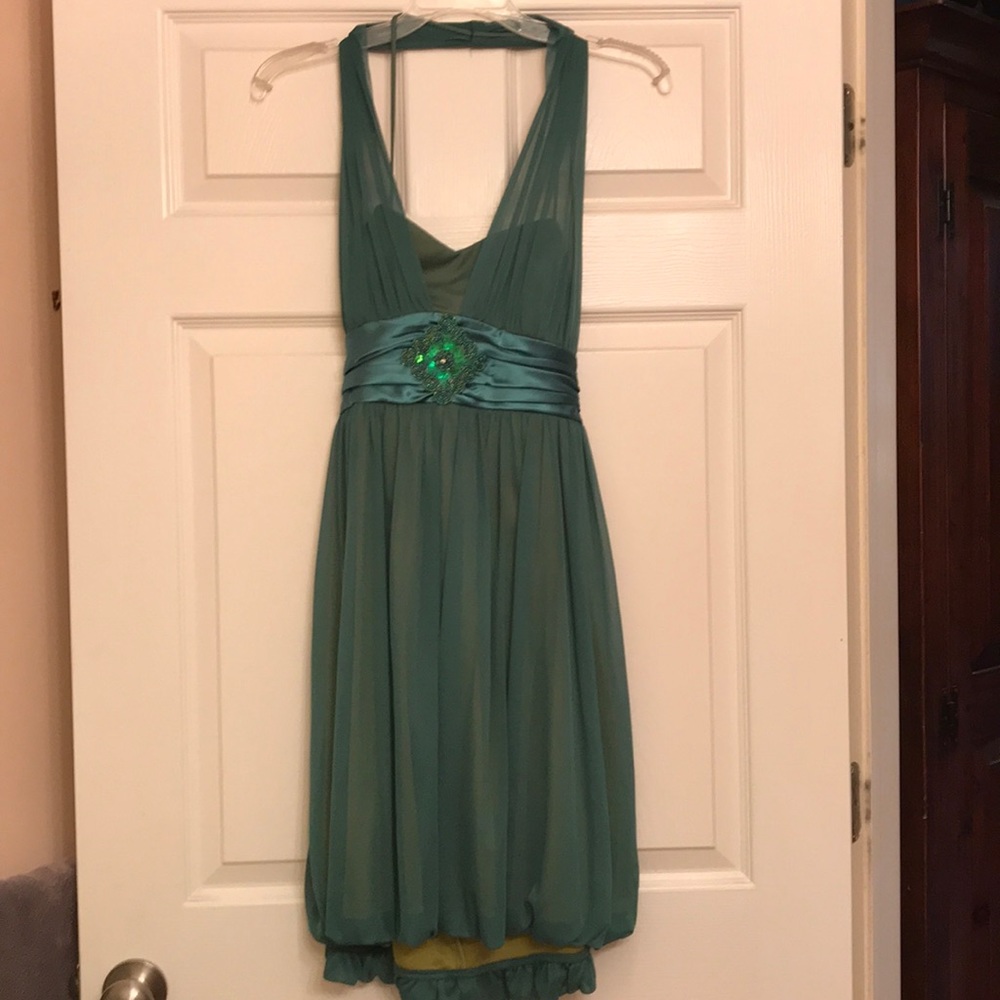 Emerald dress