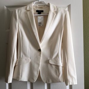 NWT H&M Cream blazer