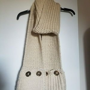 Michael Kors cream scarf