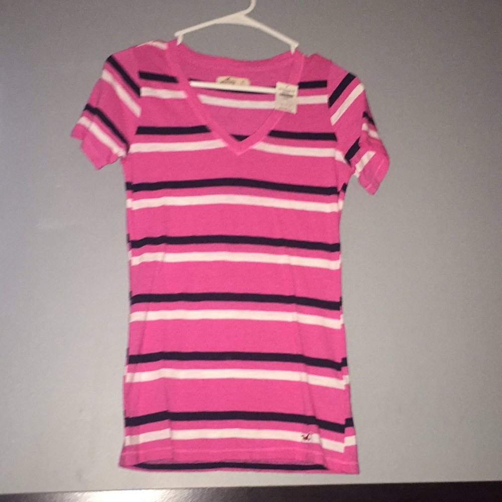 Pink Hollister Shirt