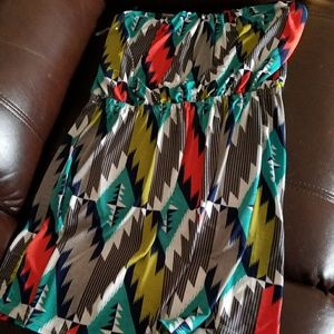 Strapless dress XL