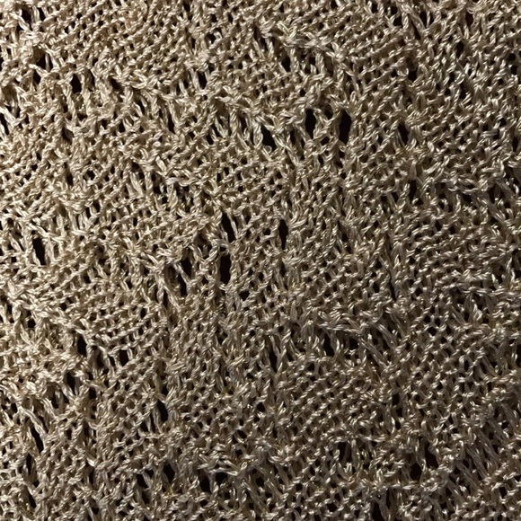 LOFT Ann Taylor, Split Sleeve Tunic, Gold - Picture 5 of 5