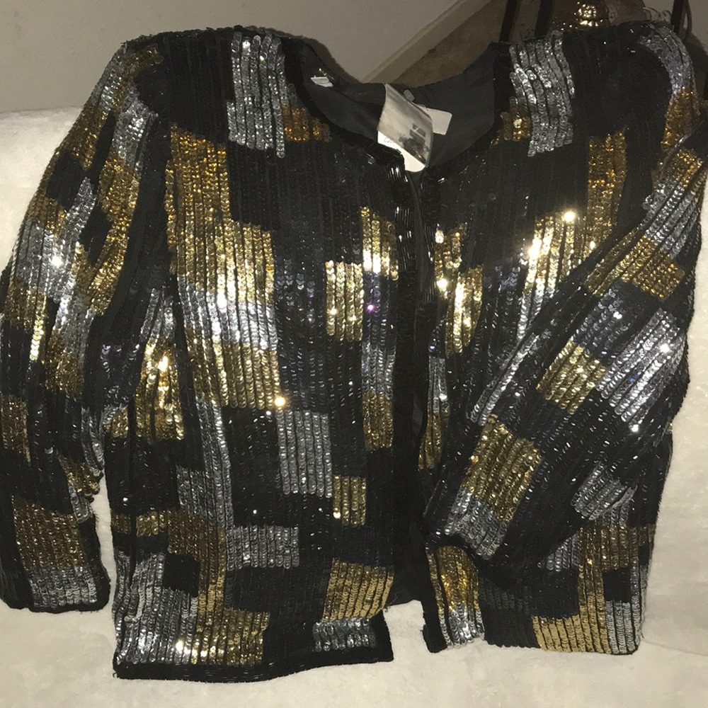 Sequin blazer