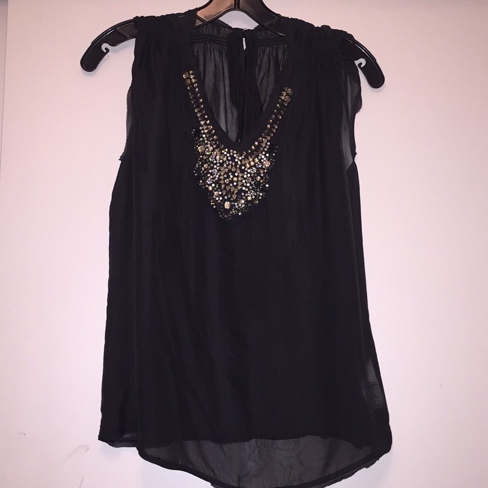 Bird byJuicy Stone neckline tank