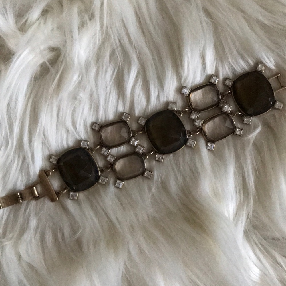 J. Crew Faceted Jewel Bracelet