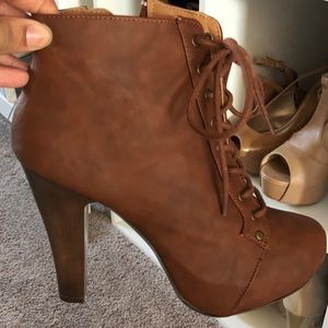 Charlotte Russe Heeled Boots