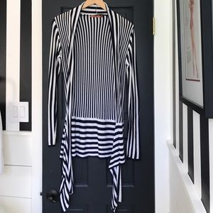 Stripped Cardigan