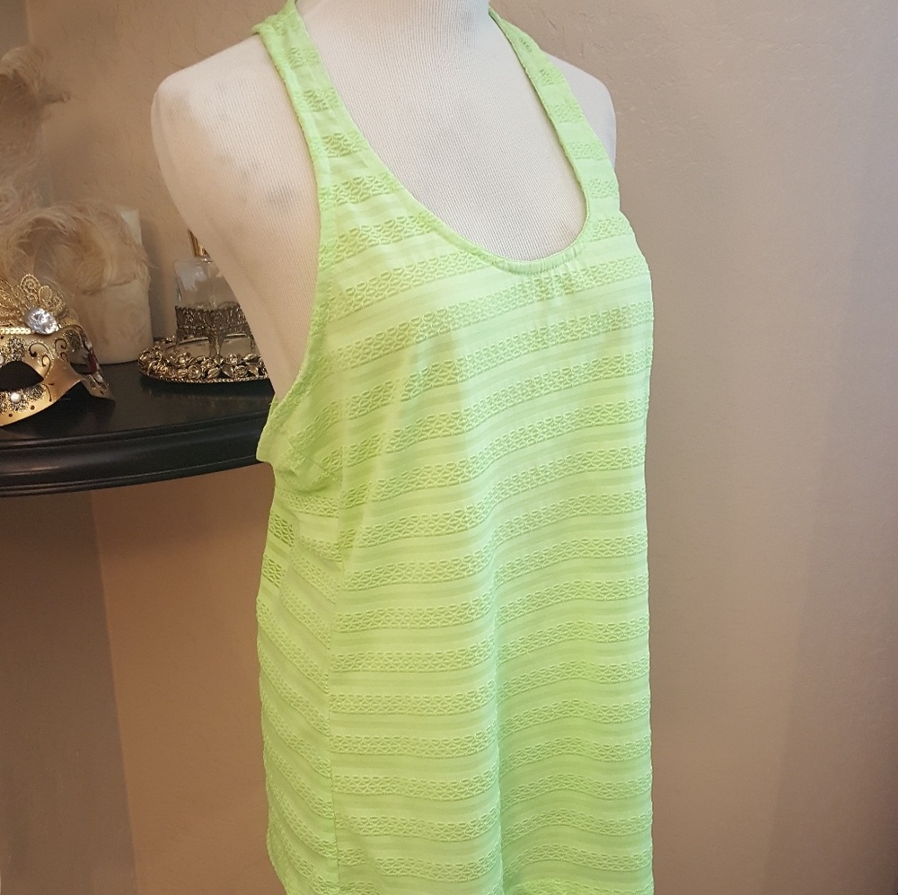 Lululemon Athletica Neon yellow Sport top