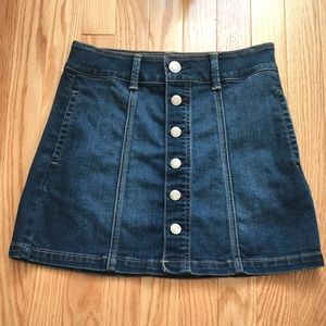 Denim skirt