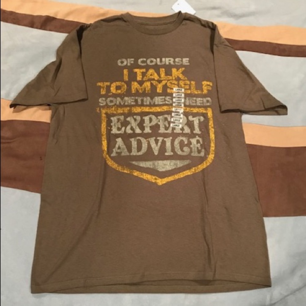 Novelty t-shirt. Size large. NWT.