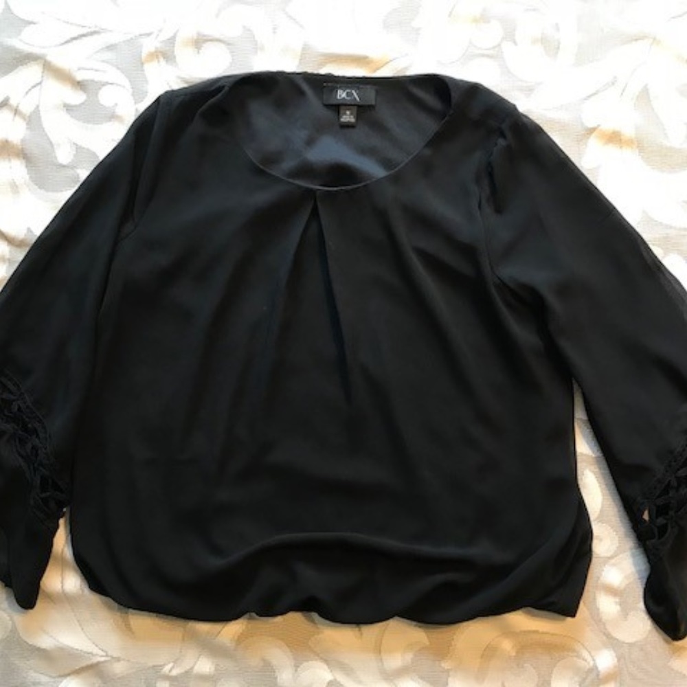 BCX Black Blouse